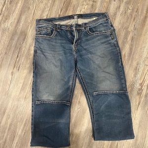Men’s silver jeans